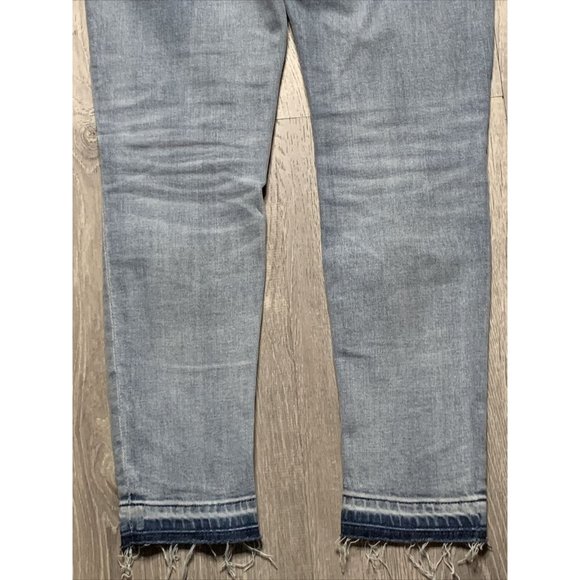 Women’s Vigoss The Jagger Skinny Jeans Destroyed Light Wash W27 L26 - Picture 9 of 11